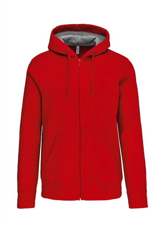 Kariban K444 Hooded Sweater Met Rits Regular Fit