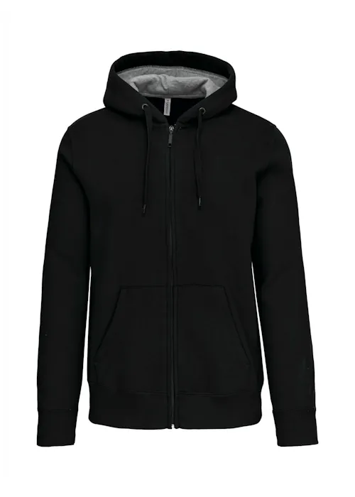 Kariban K444 sweat-shirt à capuche zippé coupe standard Regular Fit