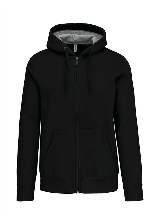 Kariban K444 Hooded Sweater Met Rits Regular Fit