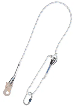 AllRisk longe de maintien au travail Restraint blanc réglable
