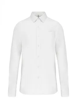 Kariban Poplin K541 Overhemd Lange Mouwen Regular Fit miniatuur