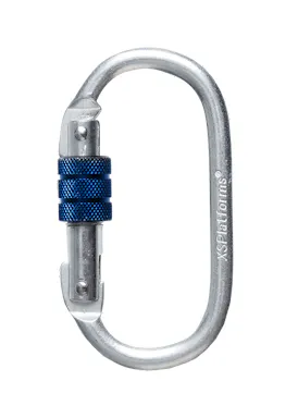 AllRisk Screw-lock Carabiner, Steel