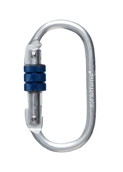 AllRisk Screw-lock mousqueton en acier