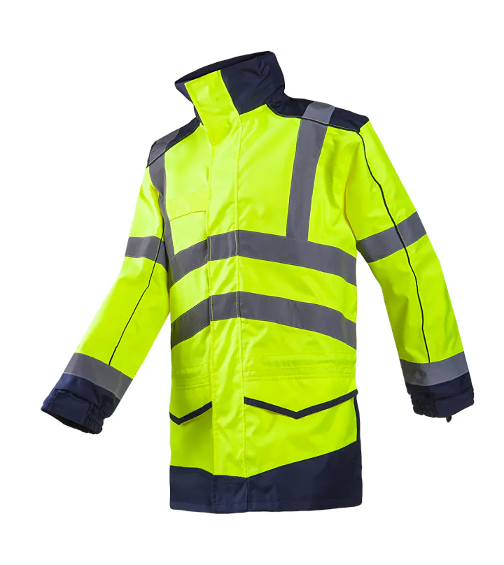 Fluo Gelb/Marineblau