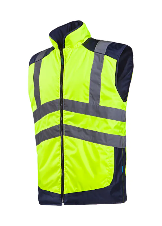 Sioen Burton 169AA2EU1 Weste, wendbar, reflektierend
