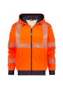 Dassy Evans 300380 Hoodie High Visibility Reflecterend Regular Fit HiVis miniatuur
