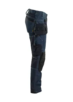 Blaklader 1750 Denim-Stretch-Werkhose mit Werkzeug-Nähtaschen thumbnail