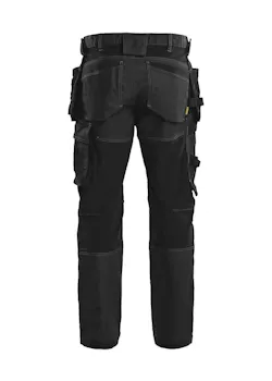 Blaklader 1750 Denim-Stretch-Werkhose mit Werkzeug-Nähtaschen thumbnail