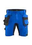 Korenblauw/zwart