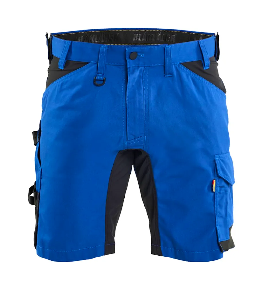 Korenblauw/zwart
