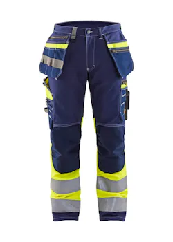 Blaklader High Vis Werkbroek Met stretch 1794 miniatuur