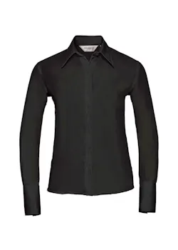 Russell Z956F Ultimate Non-⁠Iron Shirt Long Sleeve Tailored Regular Fit Ladies