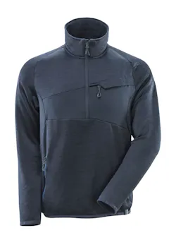 Mascot Accelerate 18003 Fleece Trui Korte Rits Regular Fit miniatuur