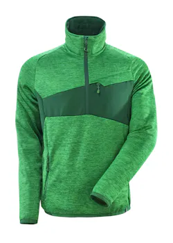 Mascot Accelerate 18003 Fleece Trui Korte Rits Regular Fit miniatuur