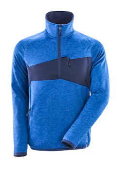 Mascot Accelerate 18003 Fleece Trui Korte Rits Regular Fit miniatuur