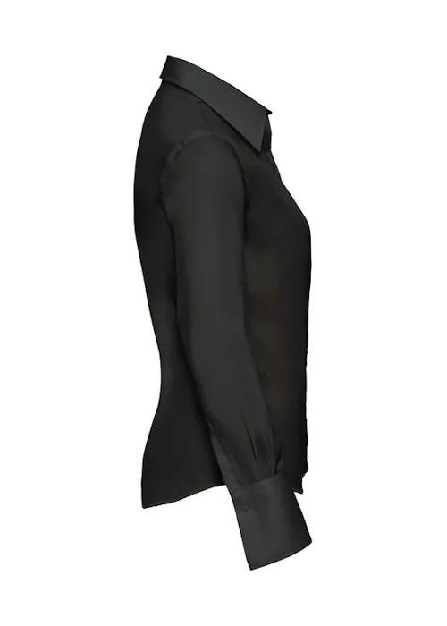 Russell Z956F Ultimate Non-⁠Iron Shirt Long Sleeve Tailored Regular Fit Ladies