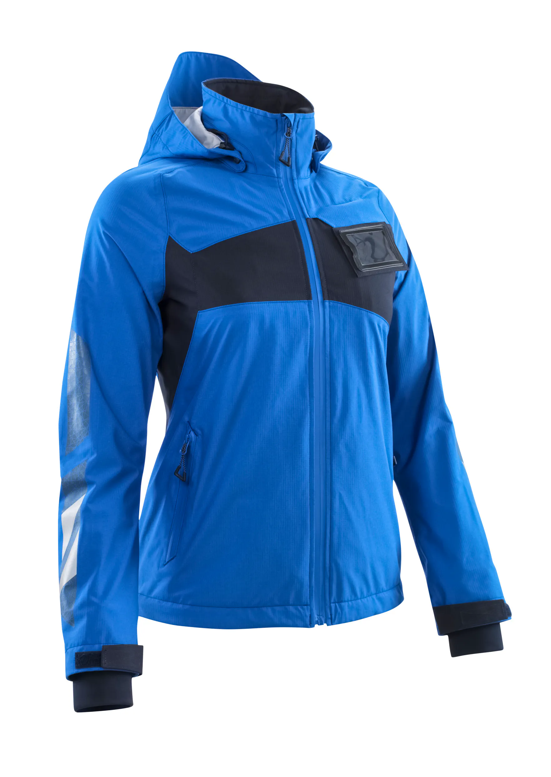 azure blue/dark navy
