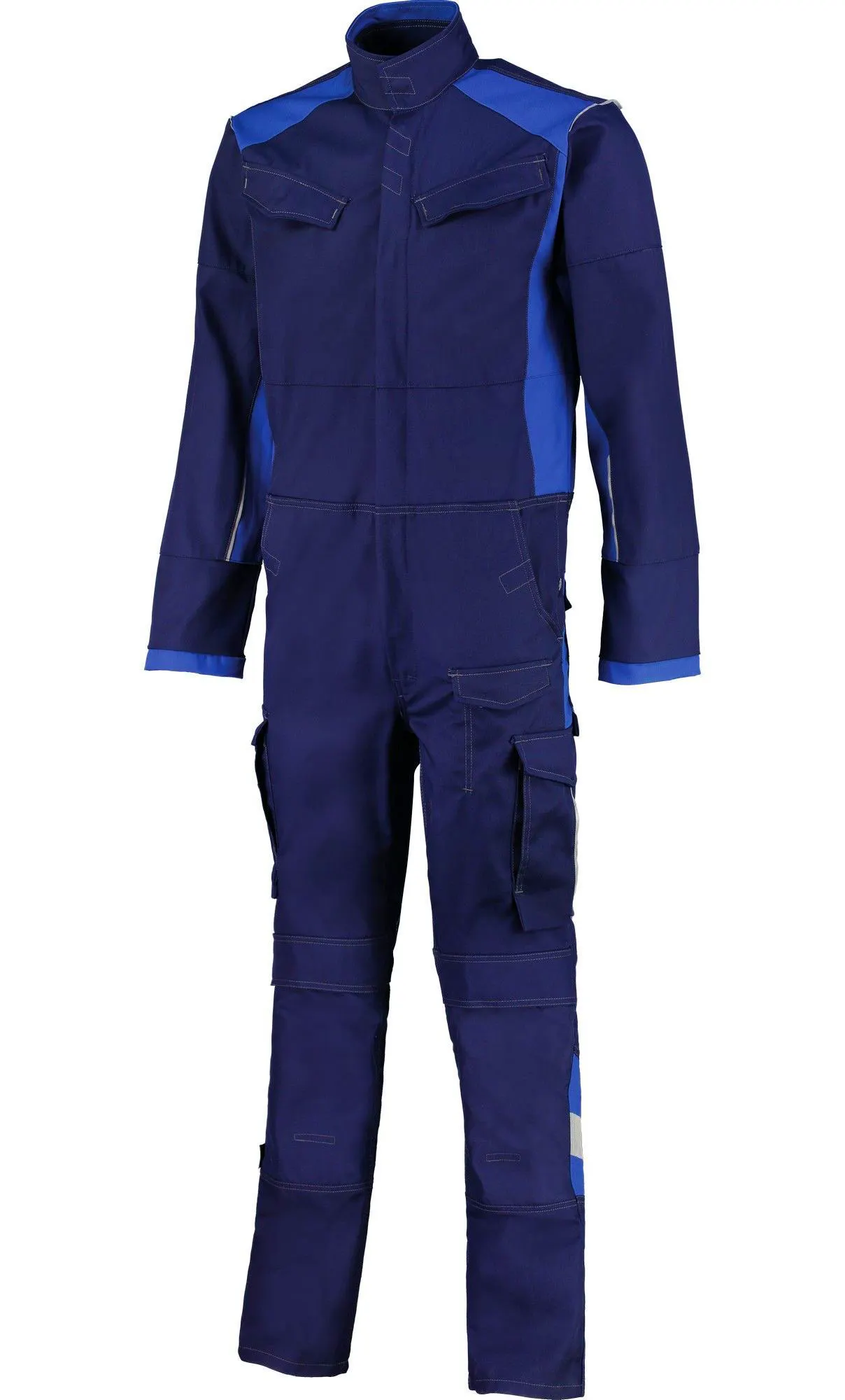 Donkerblauw/korenblauw