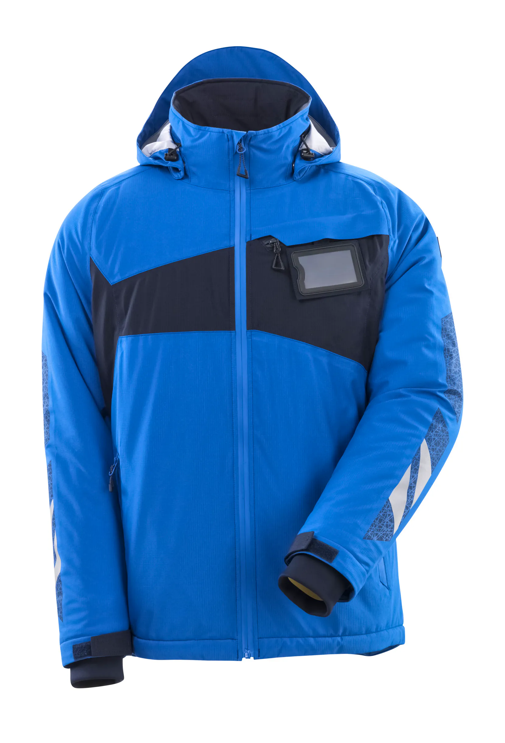azure blue/dark navy
