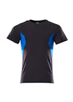 dark navy/azure blue