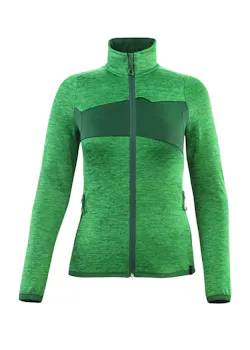 Mascot Accelerate 18153 Fleecetrui Rits Reflecterend Regular Fit Dames miniatuur