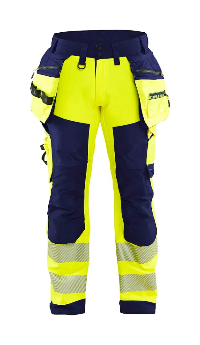 High Vis Gelb/Marineblau