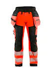High Vis Rood/Zwart