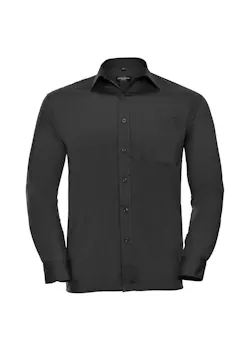Russell Z934 Classic Polycotton Poplin Shirt Long Sleeve Regular Fit
