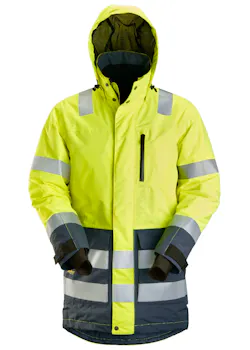 Snickers "AllroundWork, High-Vis Waterproof Parka, KL 3" 1830 miniatuur