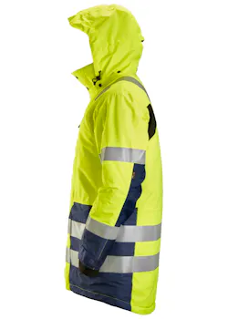 Snickers "AllroundWork, High-Vis Waterproof Parka, KL 3" 1830 miniatuur