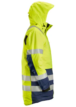 Snickers "AllroundWork, High-Vis Waterproof Parka, KL 3" 1830 miniatuur
