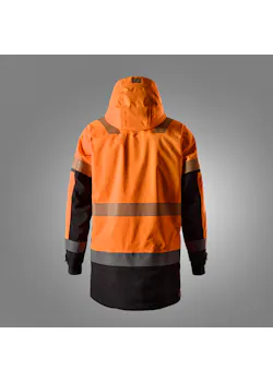 Snickers Workwear 1831 High-Vis Waterdichte Stretch Parka, Klasse 3 miniatuur