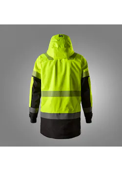Snickers Workwear 1831 High-Vis Waterdichte Stretch Parka, Klasse 3 miniatuur