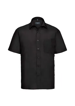 Russell Z935 Classic Polycotton Poplin Shirt Short Sleeve Regular Fit