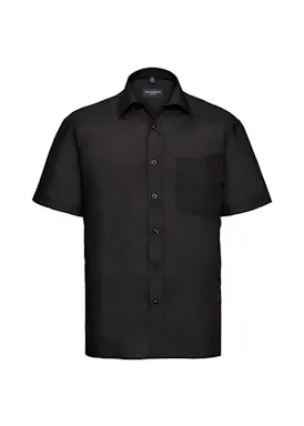 Russell Z935 Classic Polycotton Poplin Shirt Short Sleeve Regular Fit