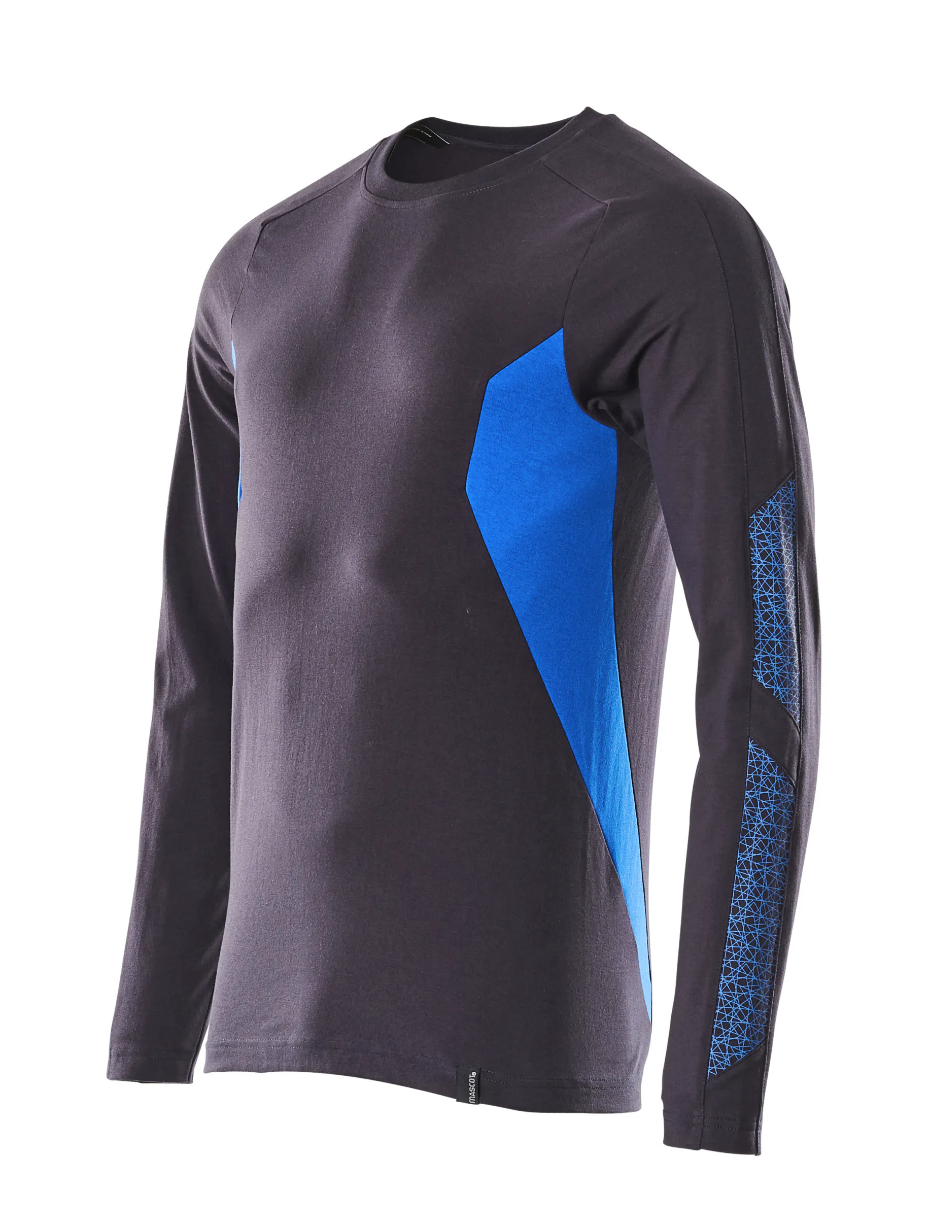 dark navy/azure blue