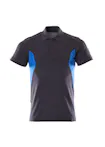 dark navy/azure blue