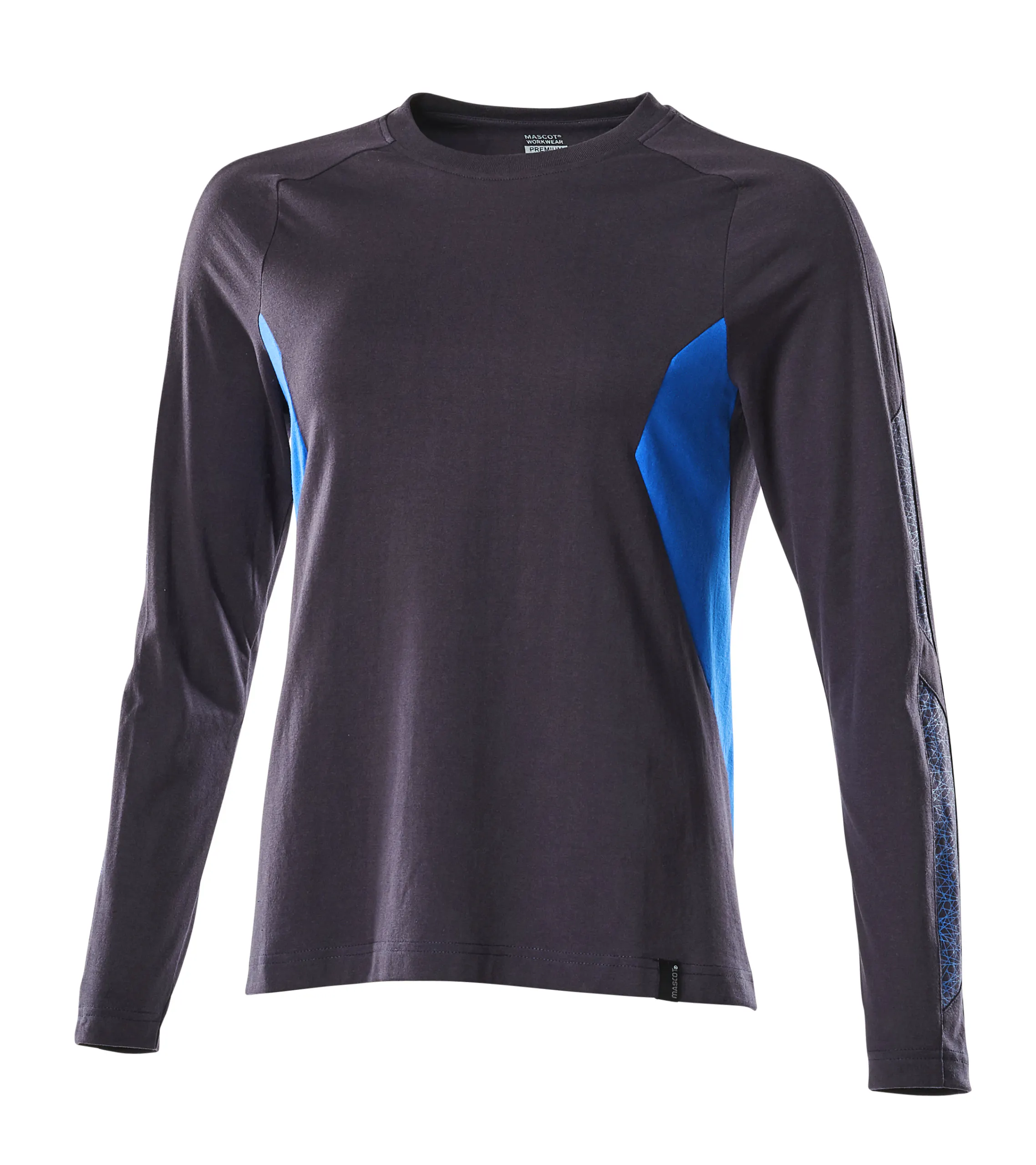 dark navy/azure blue