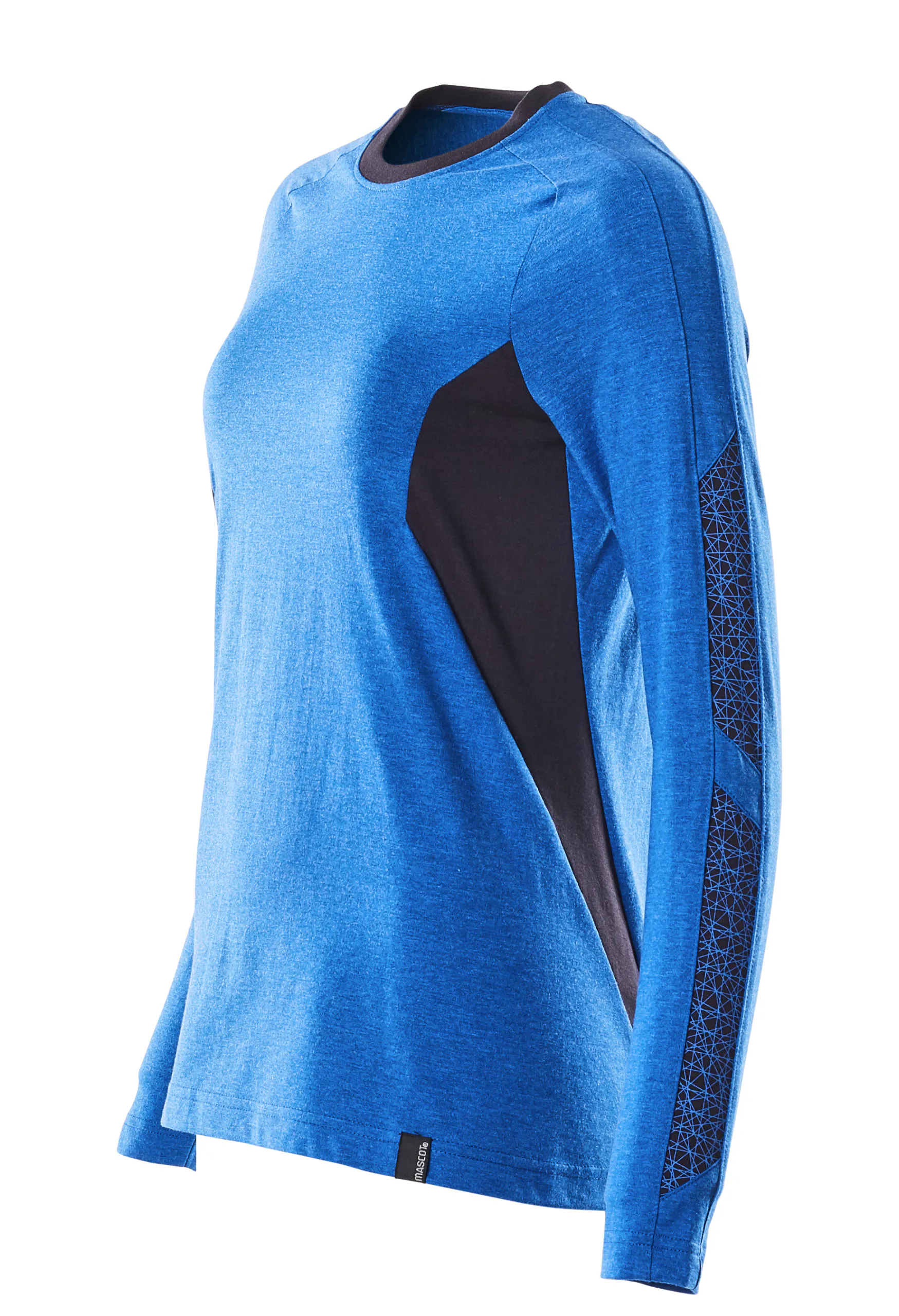 azure blue/dark navy