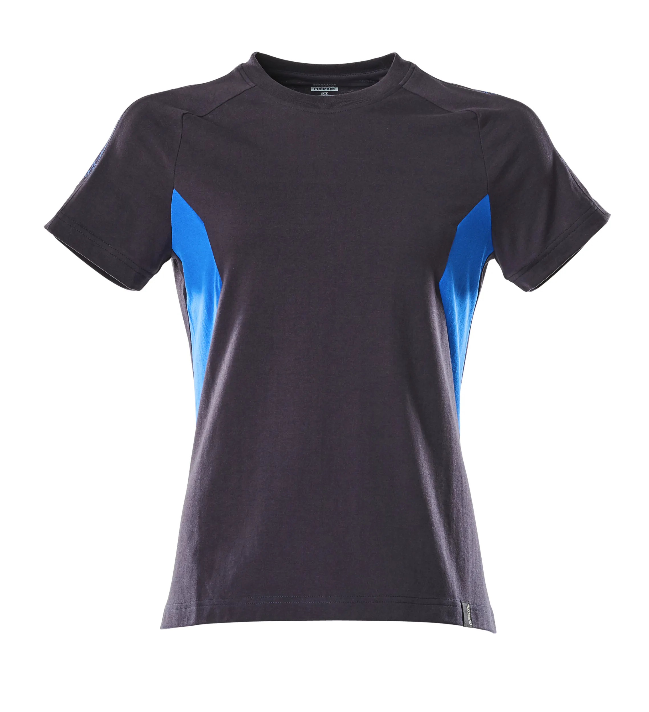 dark navy/azure blue