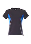 dark navy/azure blue