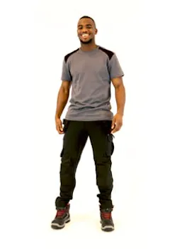 Blåkläder 33791042 T-shirt 150 gram Bi-Colour Regular Fit Schilder miniatuur
