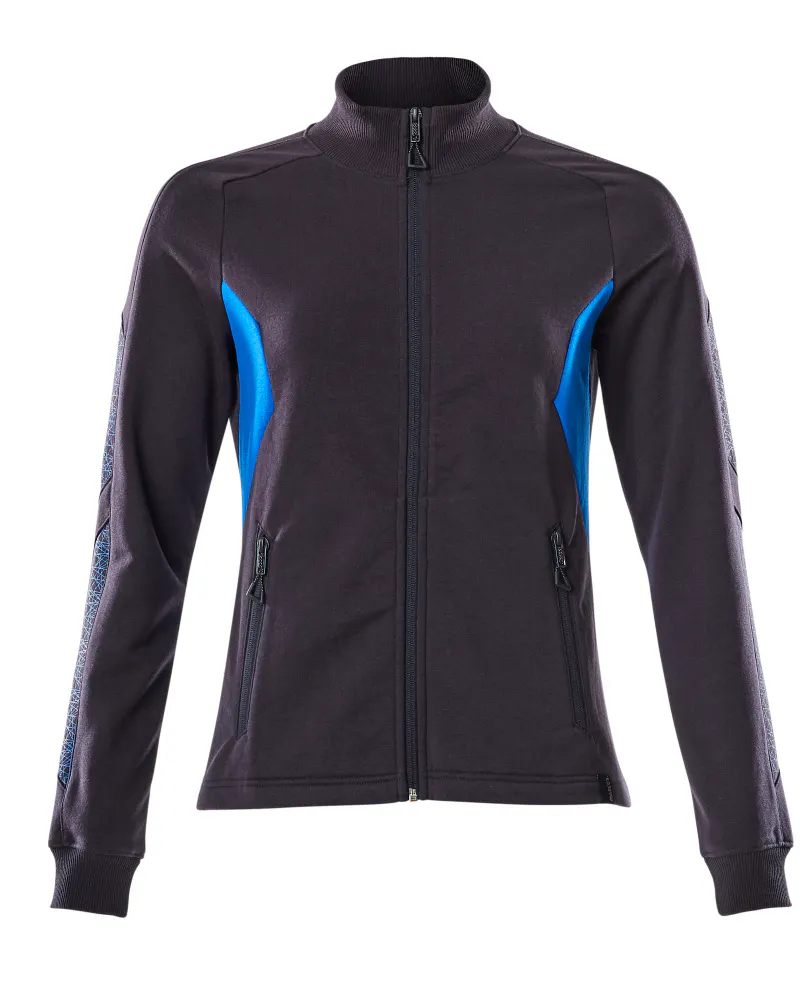 dark navy/azure blue