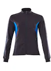 dark navy/azure blue