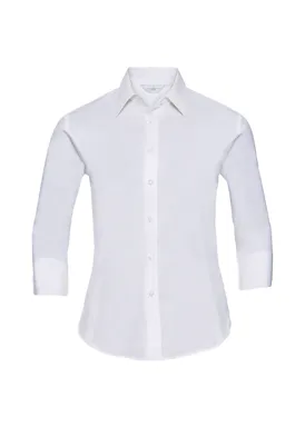 Russell Z946F Shirt 3/4 Sleeve Stretch Slim Fit Dames