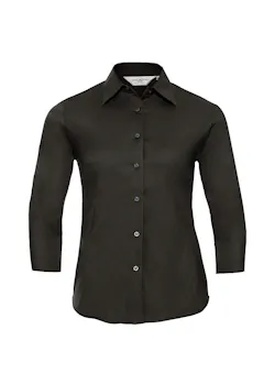 Russell Z946F Shirt 3/4 Sleeve Stretch Slim Fit Dames miniatuur