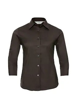 Russell Z946F Shirt 3/4 Sleeve Stretch Slim Fit Dames miniatuur