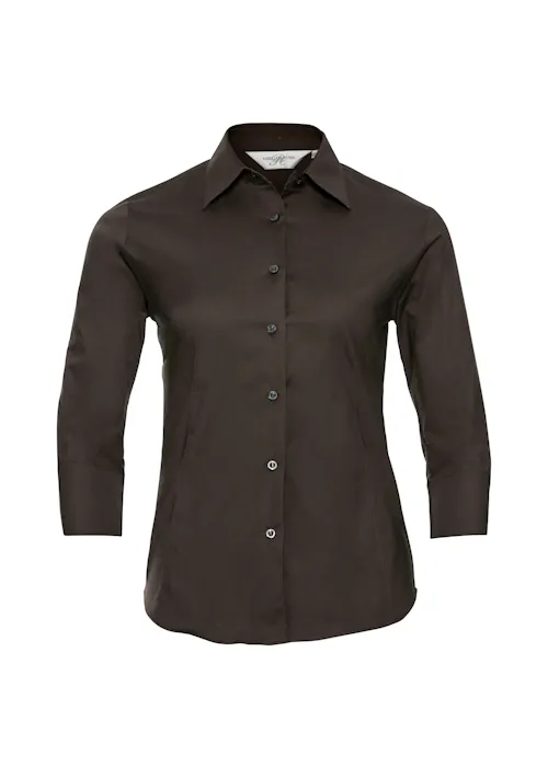 Russell Z946F Shirt 3/4 Sleeve Stretch Slim Fit Dames
