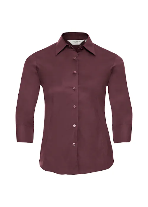 Russell Z946F Shirt 3/4 Sleeve Stretch Slim Fit Dames