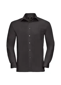 Russell Z936 Classic Pure Cotton Poplin Shirt Long Sleeve Regular Fit